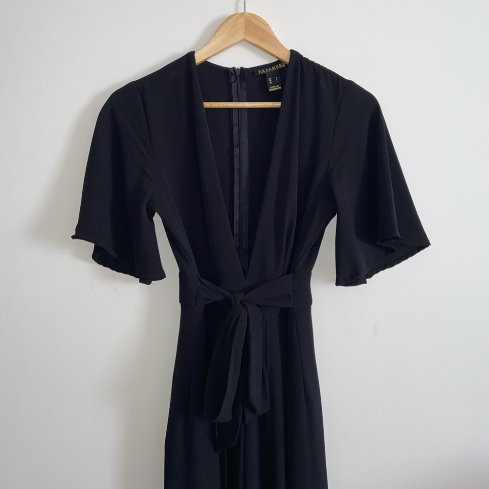 Revamped | Black Long Romper